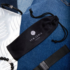 Sem Lewis Metropolitan Strap 24mm Black SL620023