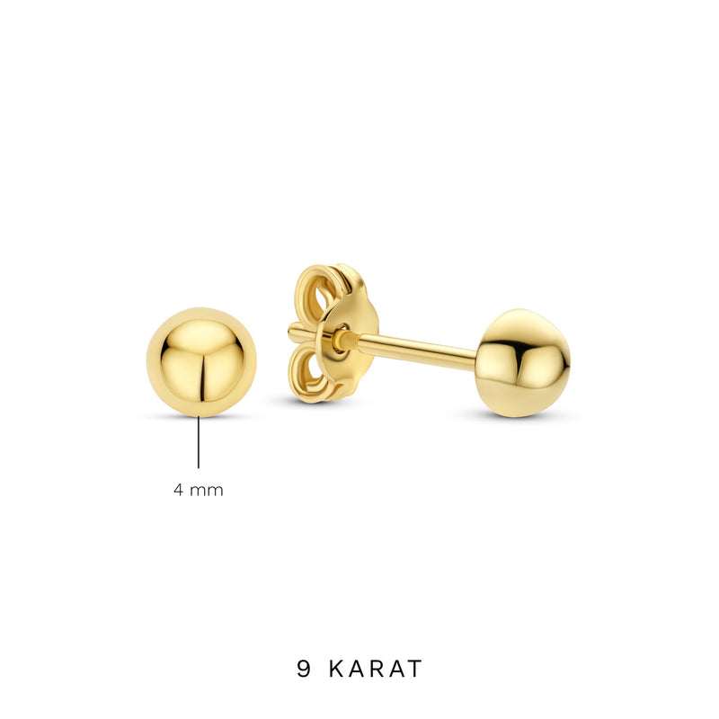 Beloro Jewels Regalo d'Amore 9 karaat gouden oorstekers cadeauset BO90044-zoom-