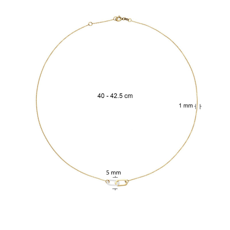 Jackie Gold Cannaregio 14 Karat Gold Necklace JKN24.482-zoom-