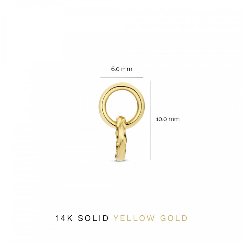 Isabel Bernard Cadeau D'Isabel 14 Karaat Gouden Oorbellen Set IB90146-zoom-