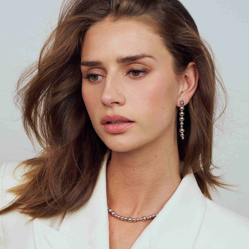 Sif Jakobs 925 Sterling Zilveren Bormio Lungo Oorbellen SJ-E2740-zoom-