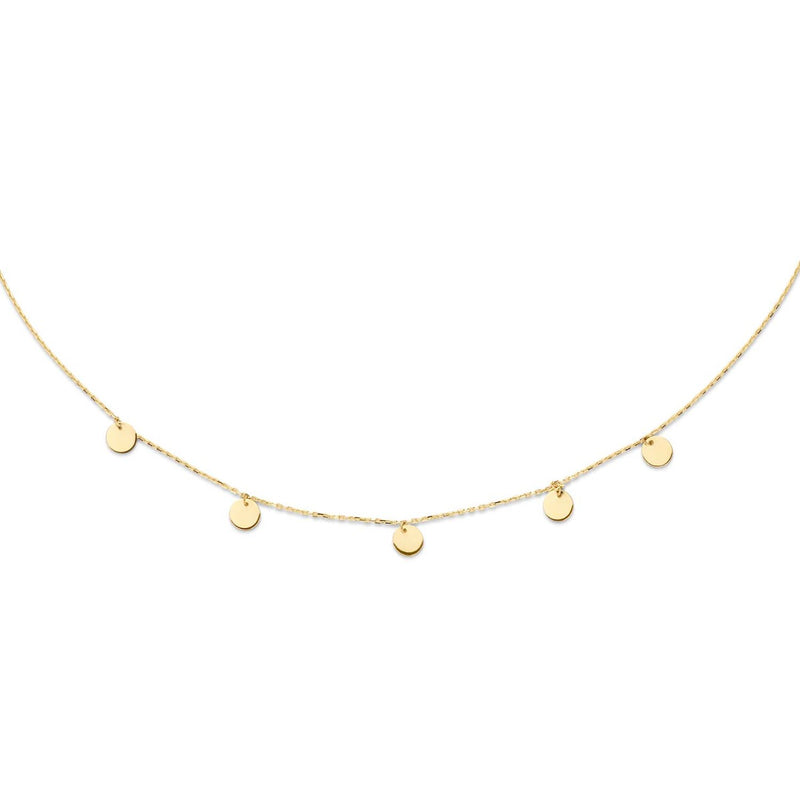 Jackie Gold 14K Golden Necklace JKN20.045-zoom-