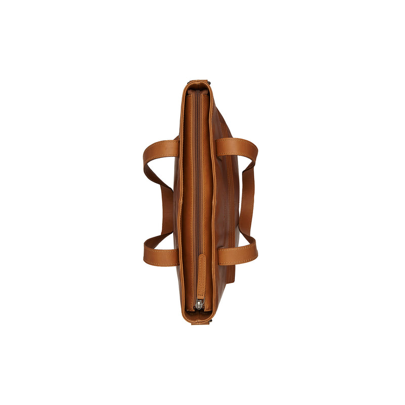 The Chesterfield Brand Wax Pull Up Nunavik Cognac Shopper C38.021431-zoom-