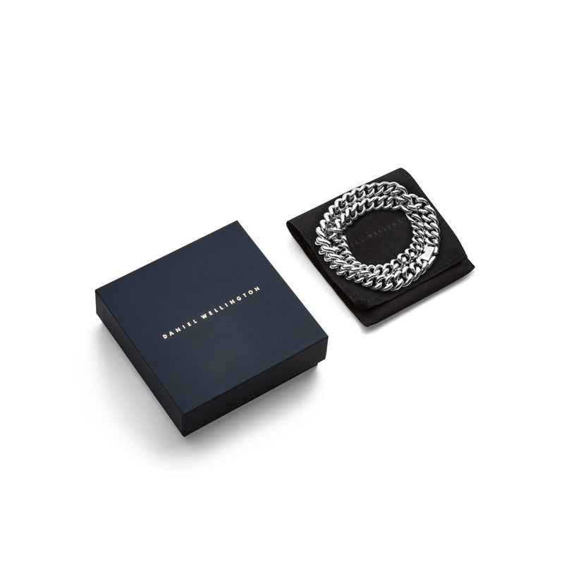 Daniel Wellington Chunky Chain Silver Necklace DW00400852-zoom-