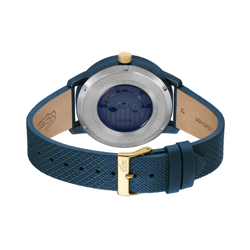 Lacoste LACOSTE.12.12 AUTOMATIQUE Blauw Heren Horloge 2002-LC2011385-zoom-