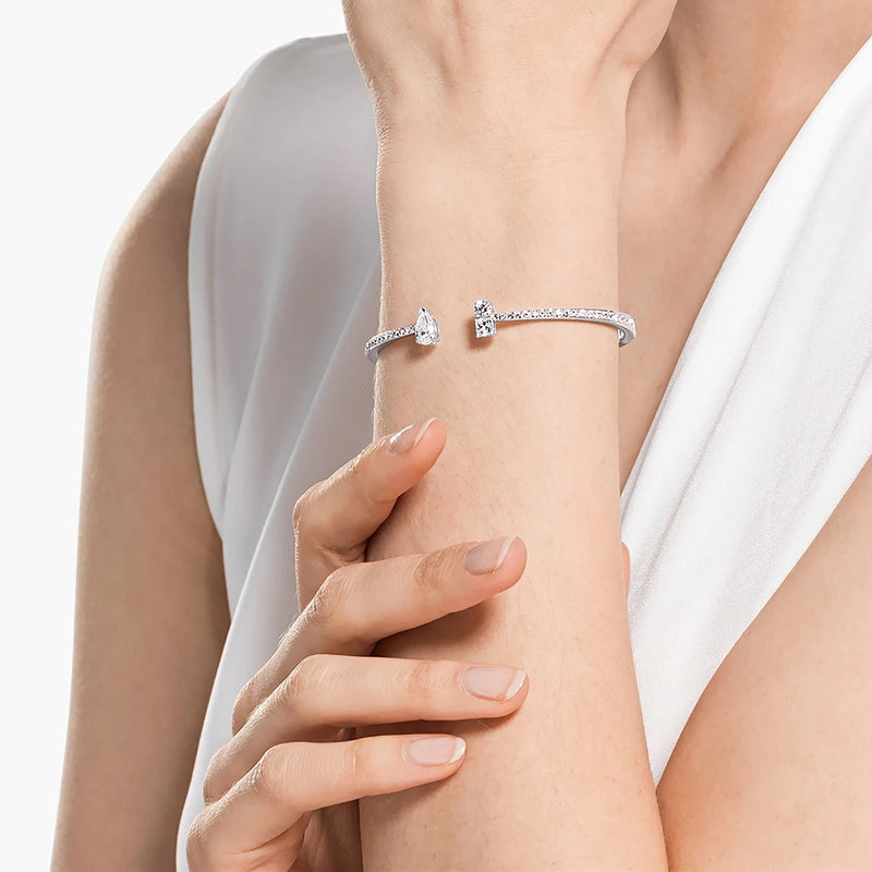 Swarovski Attract Bangle 5556912 (Length: 19.00 cm)-zoom-