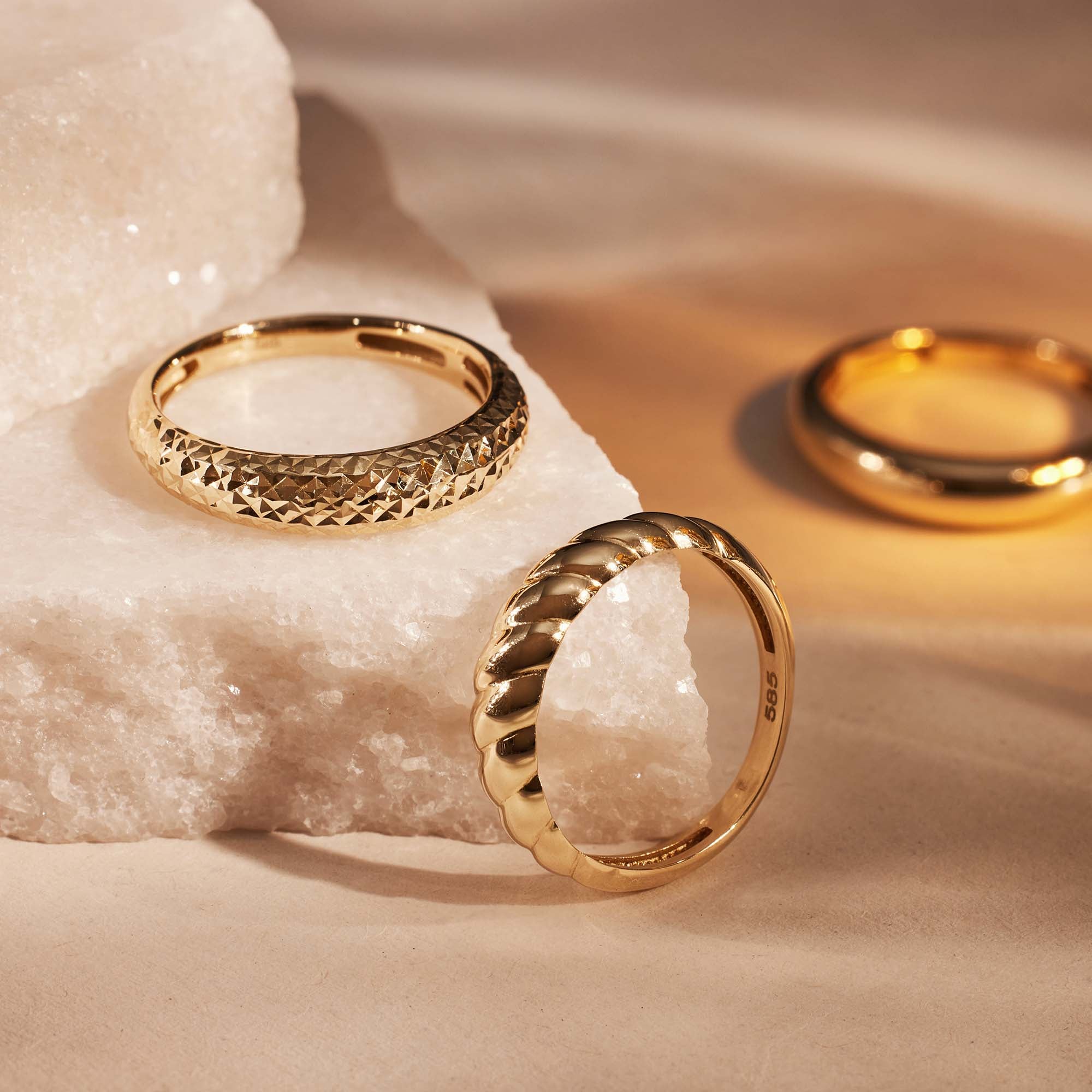 Isabel Bernard Aidee Elodie 14 Carat Gold Ring IB330081-50