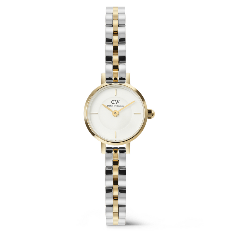 Daniel Wellington Petite Mini Arch 3-Link Bicolor Dameshorloge DW00100923-zoom-