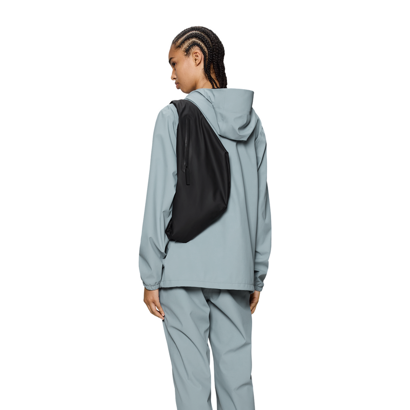 Rains Black Dash Bum Bag R16270-01-zoom-