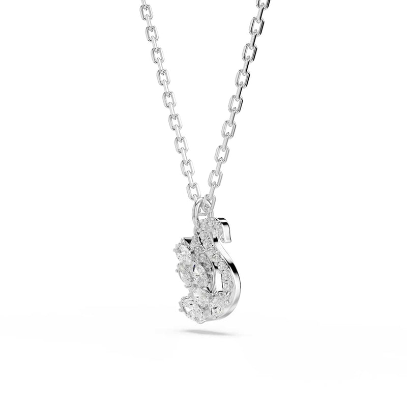 Swarovski Swan Pave Zilveren Ketting 5754347-zoom-