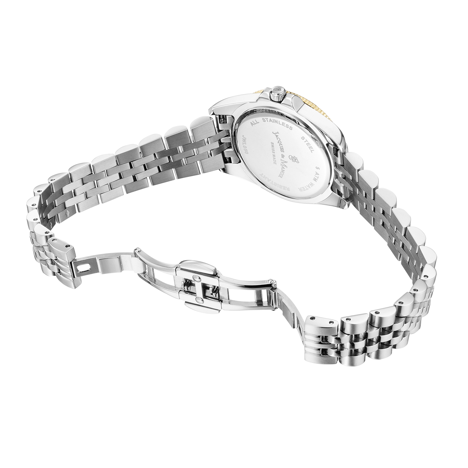 Jacques Du Manoir Inspiration Active White MOP Women's Watch JWL05002