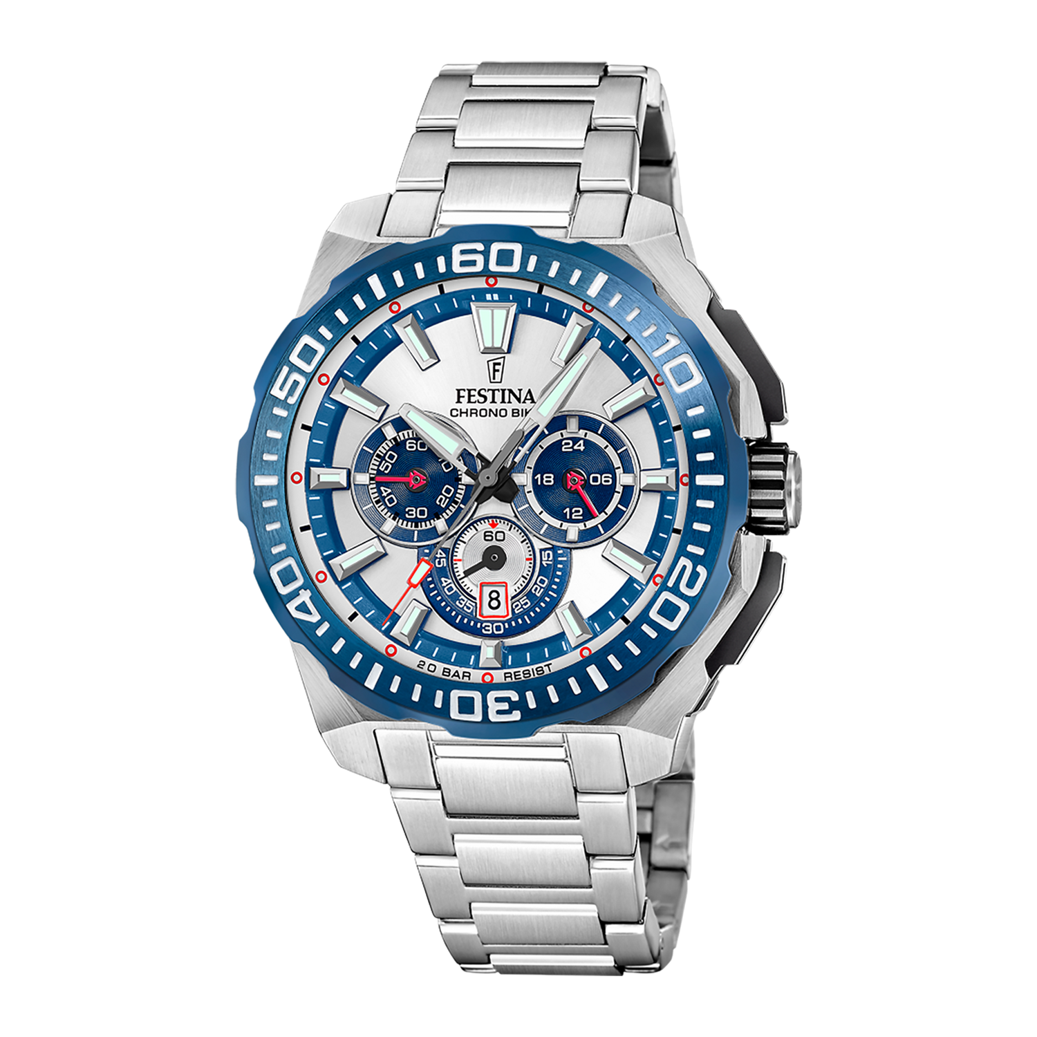 Festina Chrono Bike Silver Men's Watch F20724/1