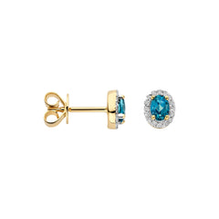 Blush Natural Diamonds 14 karat gold Earrings 7636YDL