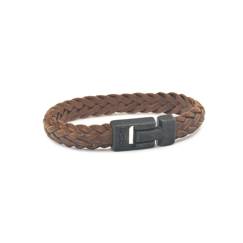 Josh Leather Bracelet 25017VB/CGNC/LME-zoom-