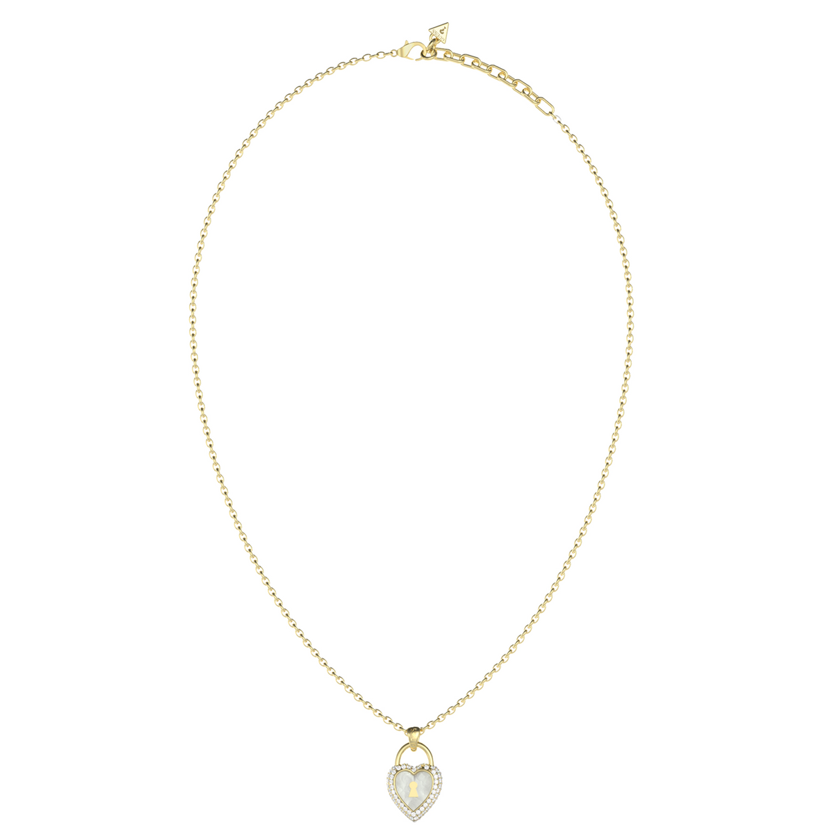 Guess Love Bites Gold-coloured Necklace JUBN06063JWYGT-U
