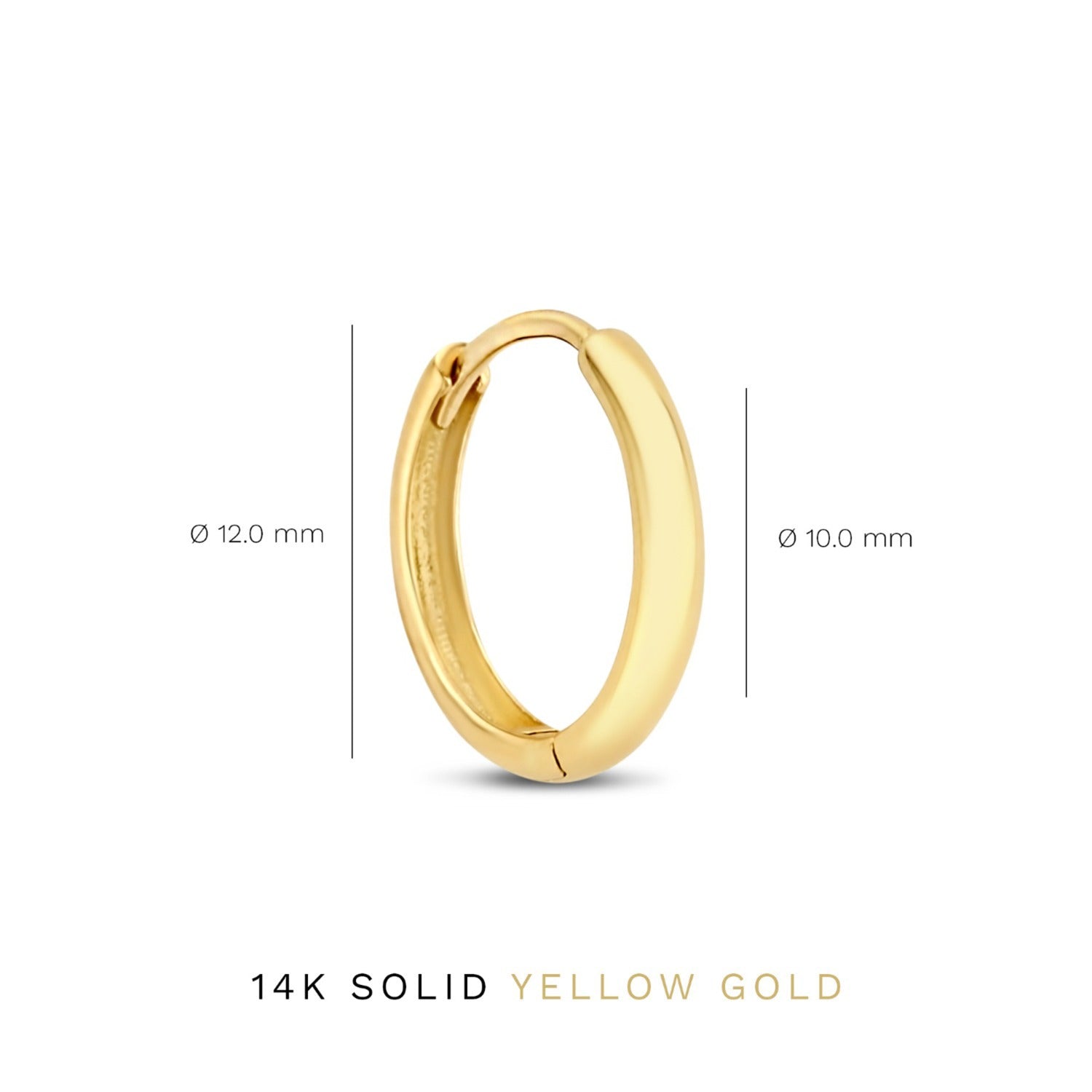 Isabel Bernard Cadeau d'Isabel 14 Carat Golden Earrings Set IB90151