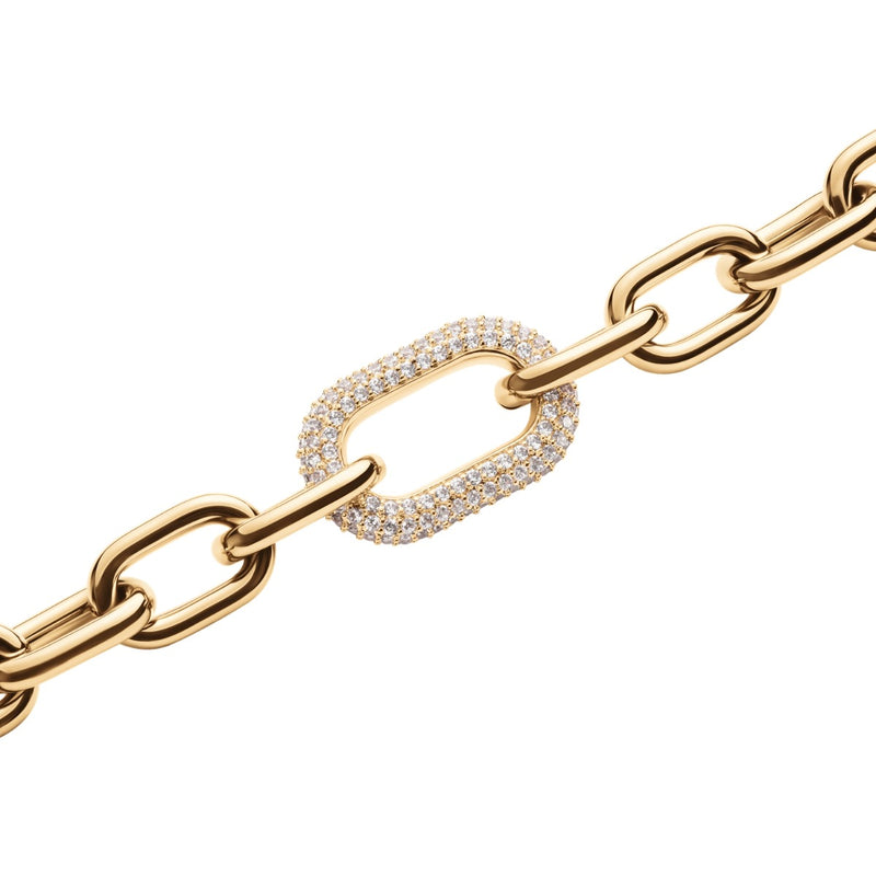 Daniel Wellington Crystal Link Golden Bracelet DW00400593-zoom-