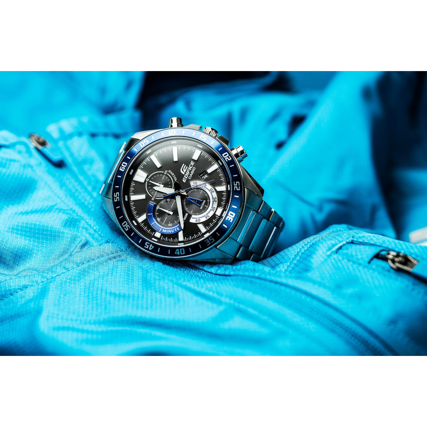 Edifice Classic Silver Watch EFV-620D-1A2VUEF