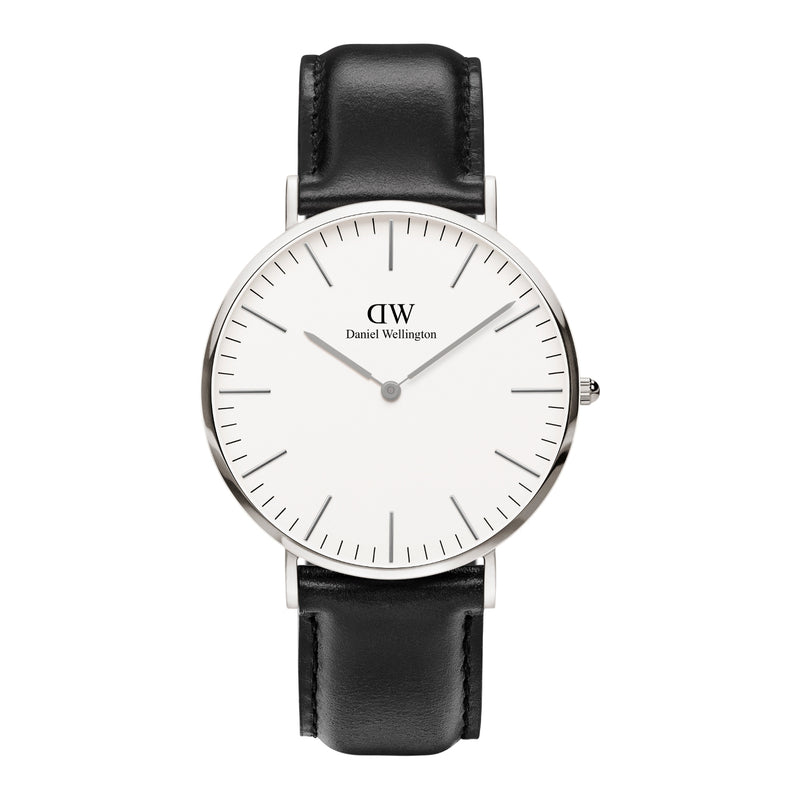 Daniel Wellington Herenhorloge En Zwarte Leren Kaarthouder Giftset DW00590019-zoom-
