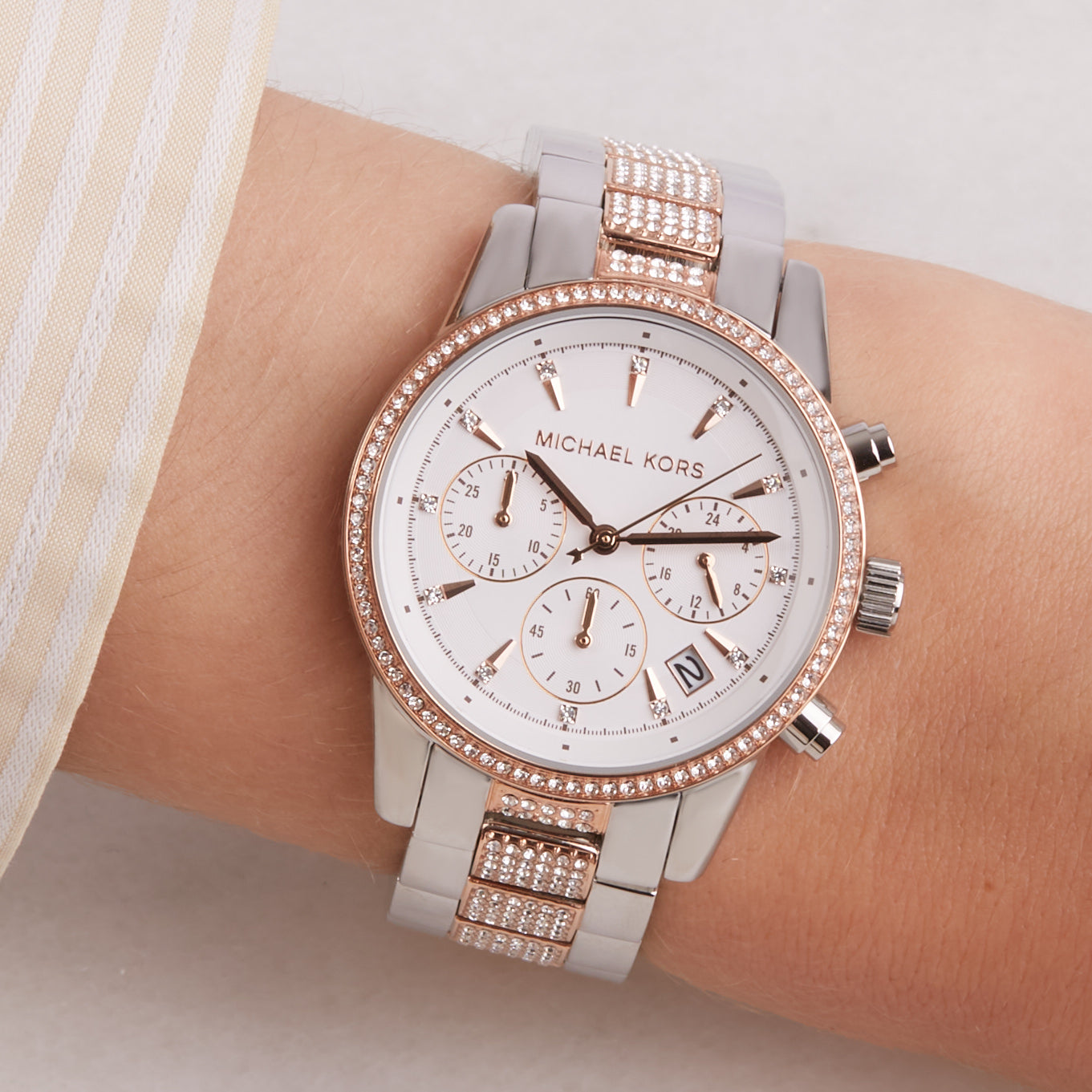 Michael Kors Bryant Silver Watch MK6651
