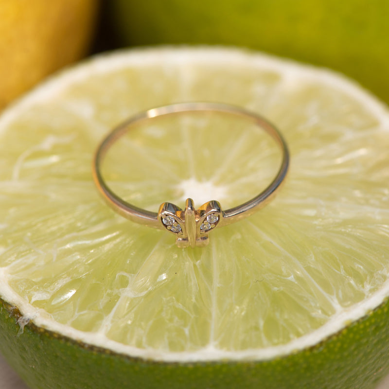 Beloro Jewels Della Spiga Farfalla 9 karaat ring BO330006-50-zoom-