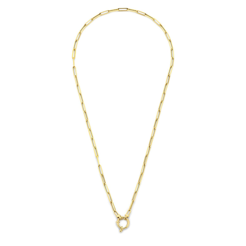 Isabel Bernard Cadeau d'Isabel 14 karaat gouden schakelketting en schakelarmband giftset IB90184-zoom-
