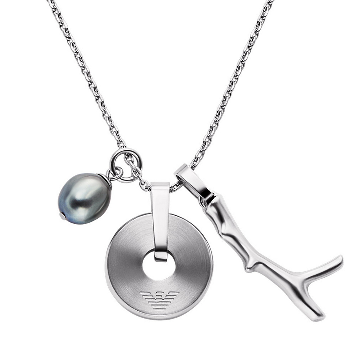 Emporio Armani Stainless Steel Men's Necklace EGS3315040