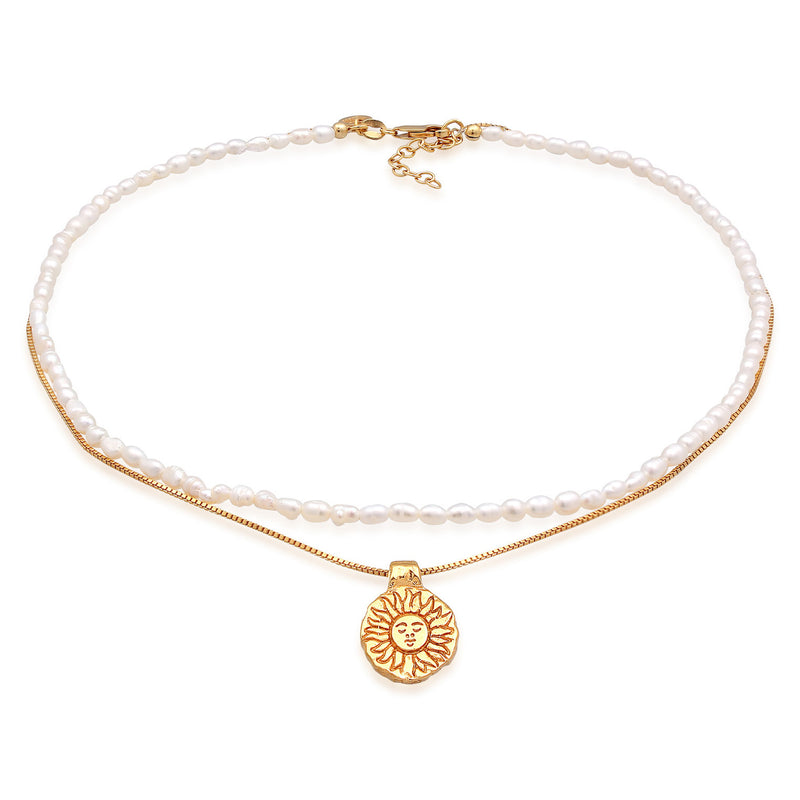 Elli 925 Sterling Silver Layered Choker 2004-BF-0007246-001-zoom-