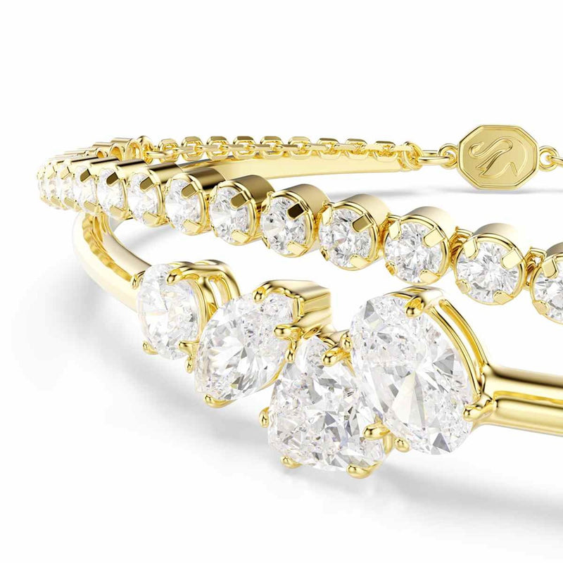 Swarovski Mesmera Attract Gouden Dubbele Armband 5747953-zoom-