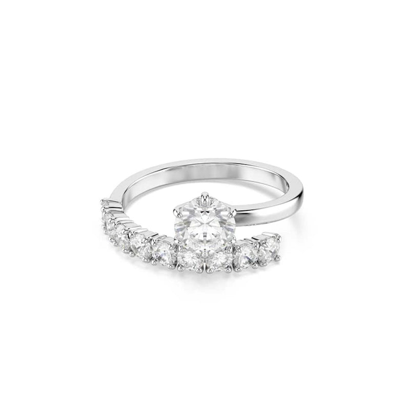 Swarovski Matrix Crash Zilveren Ring 5753573-zoom-