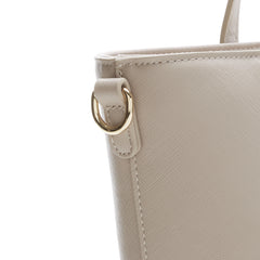 Valentino Bags Zero Beige Shopper VBS7B301BEIGE