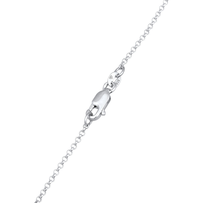 Elli 925 Sterling Silver Necklace with Lab grown diamond (0.18 ct) 2004-BF-0007600-001-zoom-