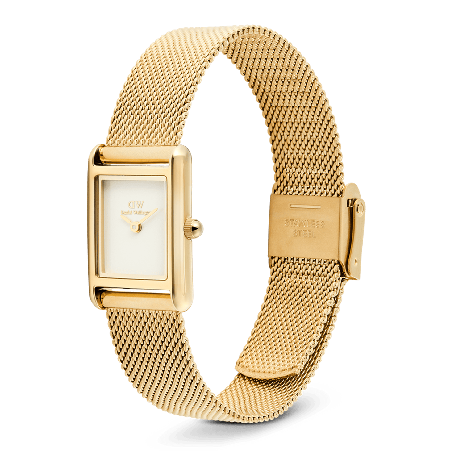 Daniel Wellington Bound Mini Evergold White Women's Watch DW00100928