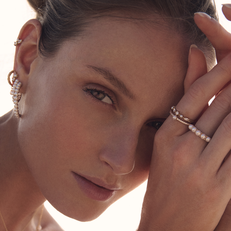 Sif Jakobs Padua 925 Sterling Zilveren Goudkleurige Medio Oorbellen SJ-E22214-PCZ-YG-zoom-