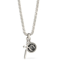 GUESS Silver Necklace JUMN04023JWSTBKT-U