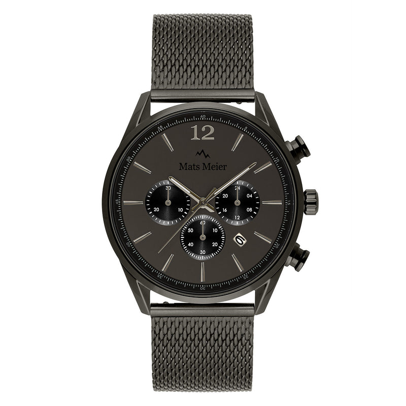 Mats Meier Grand Cornier Chrono Gunmetal Horloge MM00125-zoom-