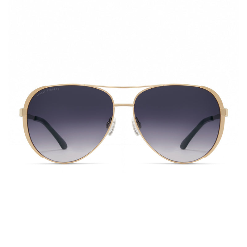 Isabel Bernard La Villette Ruby Goudkleurige Aviator Zonnebril IB400004-15-01-zoom-