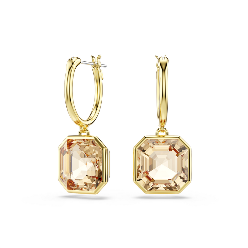 Swarovski Millenia Gold Coloured Earrings 5731148-zoom-