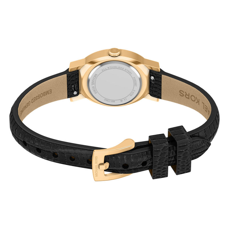 Michael Kors Maude Oval Black Dial Watch MK7585-zoom-