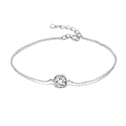 Violet Hamden Venus 925 Sterling Zilveren Armband met Geboortesteen VH320009-JUL