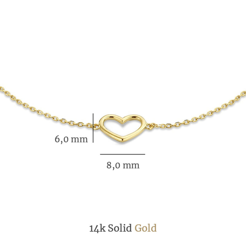 Isabel Bernard Cadeau d'Isabel 14 karaat gouden collier en armband giftset IB90058-zoom-