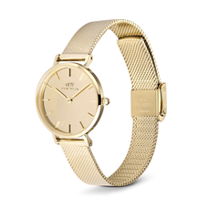 Daniel Wellington Petite&Quadro Mini Reflection Gold Women's Watch DW00100797