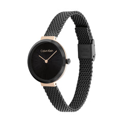 Calvin Klein Minimalistic T-bar Zilverkleurig Dames Horloge 2002-CK25200084
