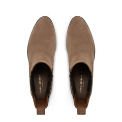 Isabel Bernard Vendôme Chey Taupe Suede Chelsea Boots IB53000SS-178-36