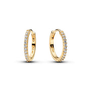 Pandora Timeless Verguld Sprankelende Mini Hoop Oorbellen 264649C01