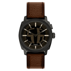 Fossil Machine Big Tic Round Black Dial Watch FS6165