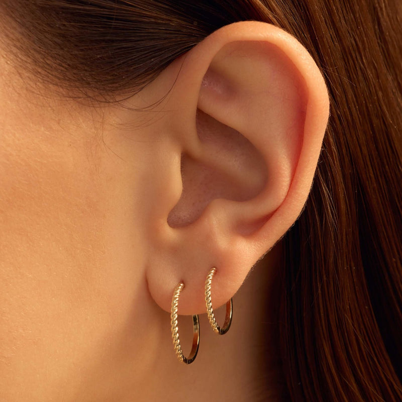 Beloro Jewels Della Spiga Giana 9 karaat oorringen BO360093-zoom-