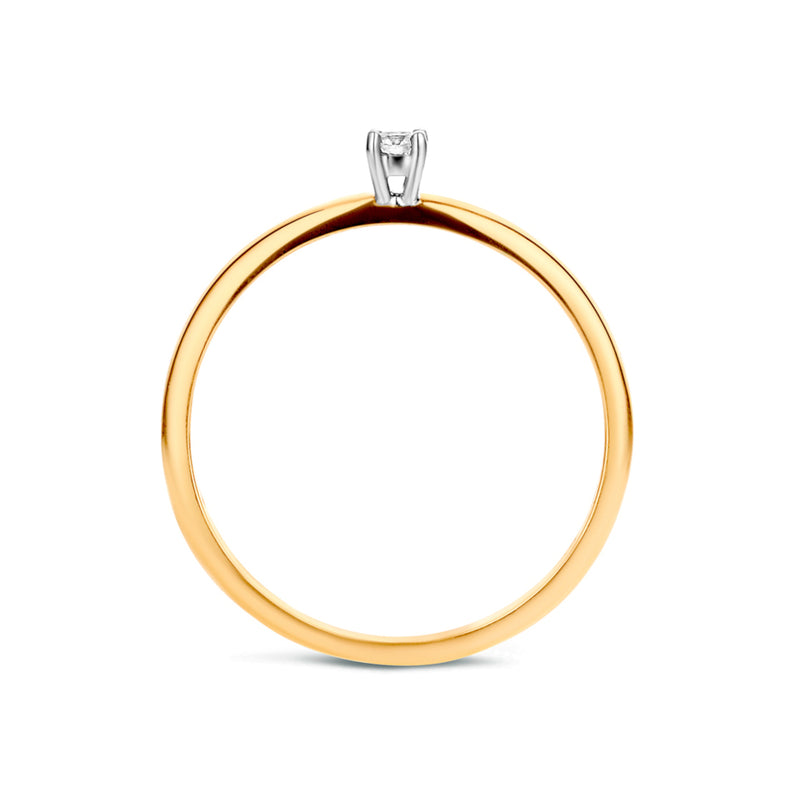 Blush Diamonds 14k Gold Ring with Diamond 1601BDI/50-zoom-
