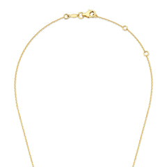 Isabel Bernard De la Paix Amore 14 karat gold necklace with diamond 0.14 carat IBD350024