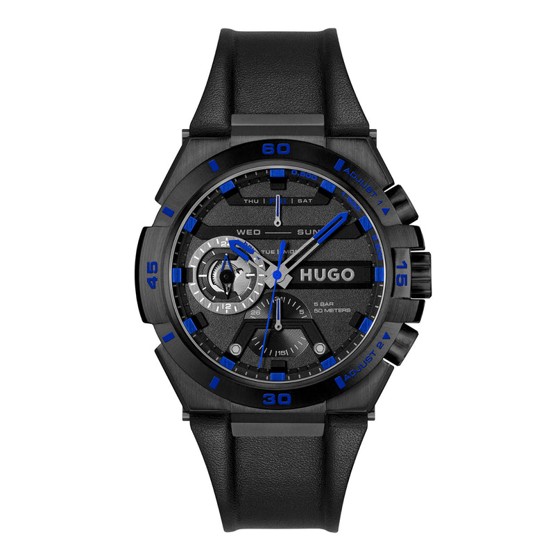Hugo Boss HUGO #WILD Zwart Heren Horloge 2002-HU1530341-zoom-